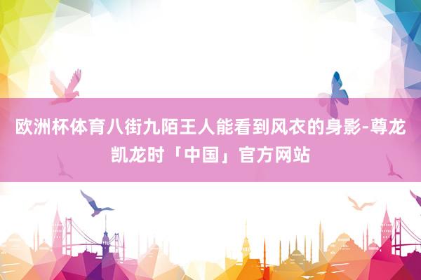 欧洲杯体育八街九陌王人能看到风衣的身影-尊龙凯龙时「中国」官方网站