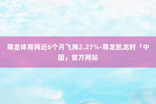 尊龙体育网近6个月飞腾2.27%-尊龙凯龙时「中国」官方网站